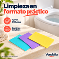 Hojas solubles para inodoro · aproximadamente 90 hojas · Vendalia