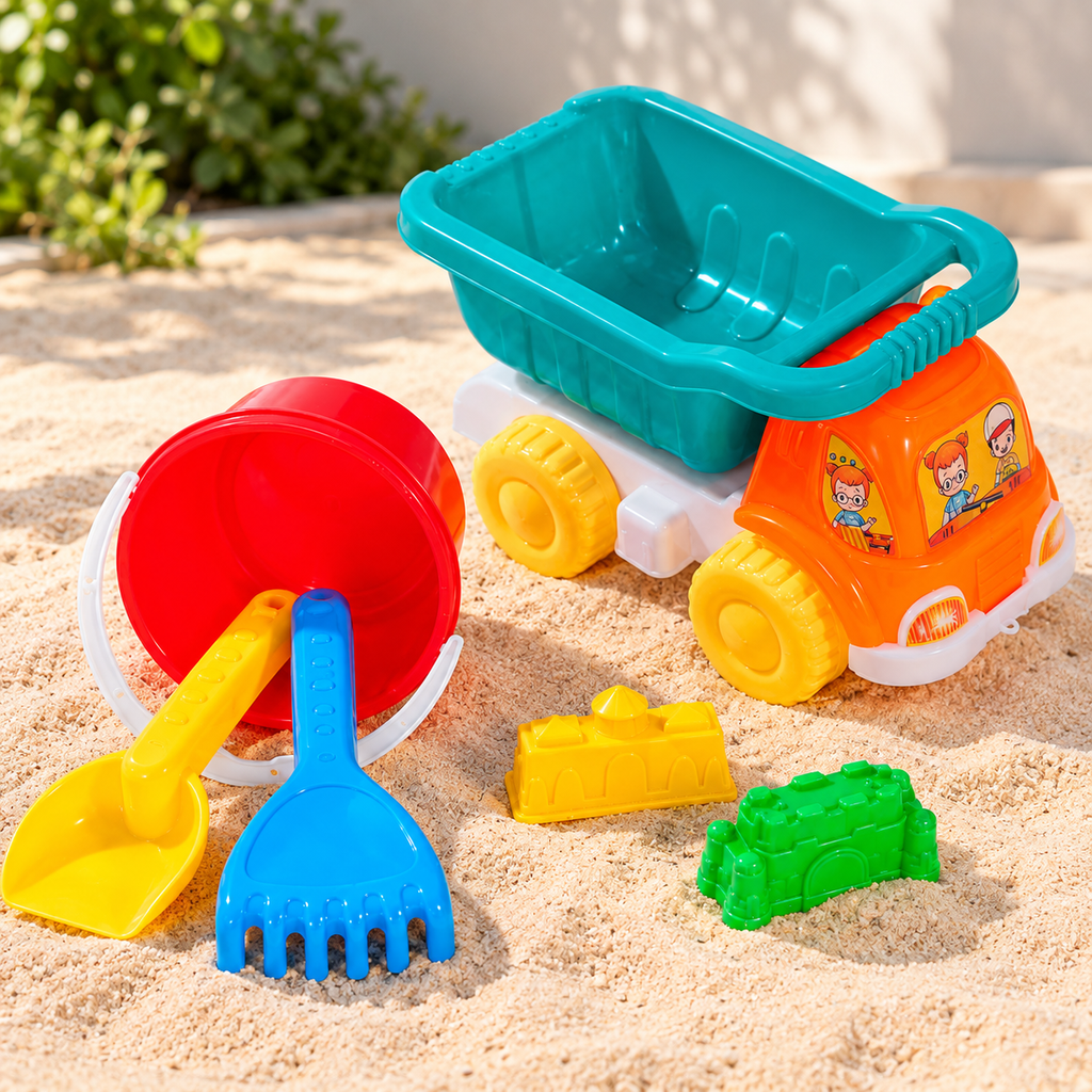 Carrito Playero con Accesorios para Arena — fotografía ambientada del producto; ejemplo del surtido