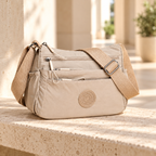 Bolso Crossbody Beige Multifuncional en ambiente Vendalia