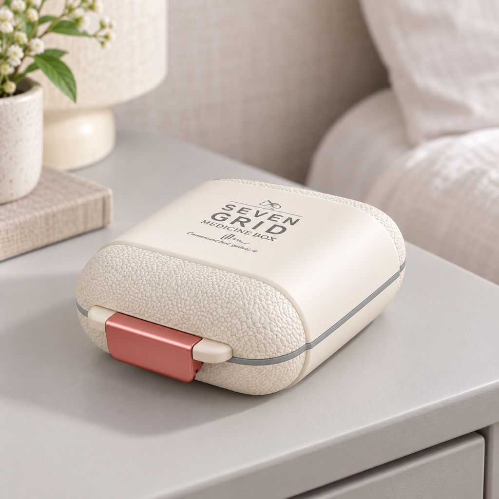 Pastillero Semanal Portátil en ambiente de hogar — Vendalia