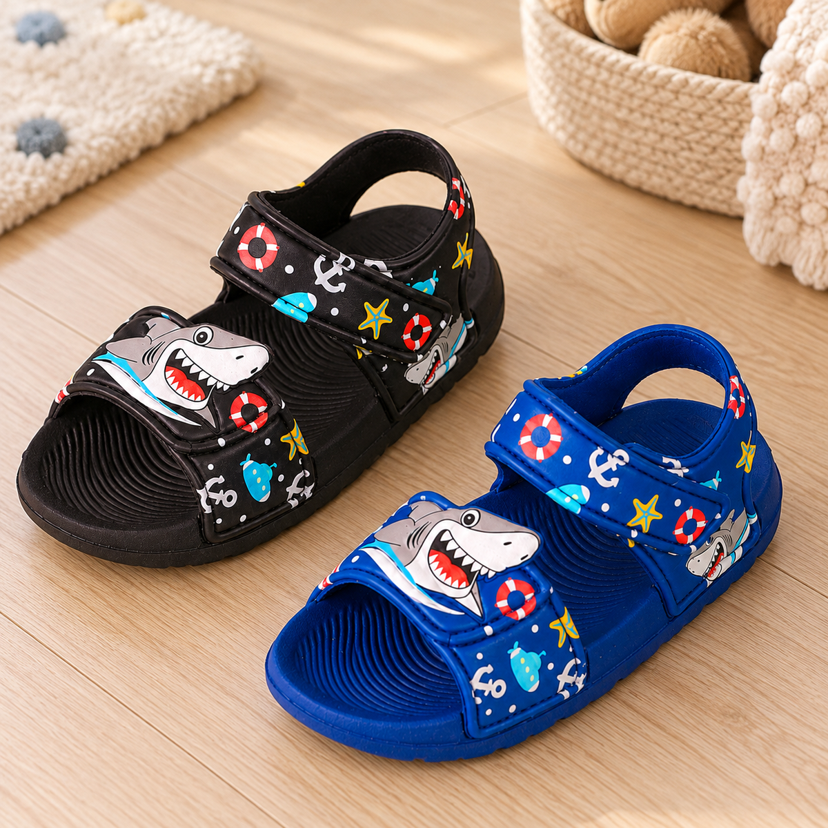 Sandalia para niño 12/17 D-633-02 EVA MODA · Caja de 48 pares en ambiente de hogar — Vendalia
