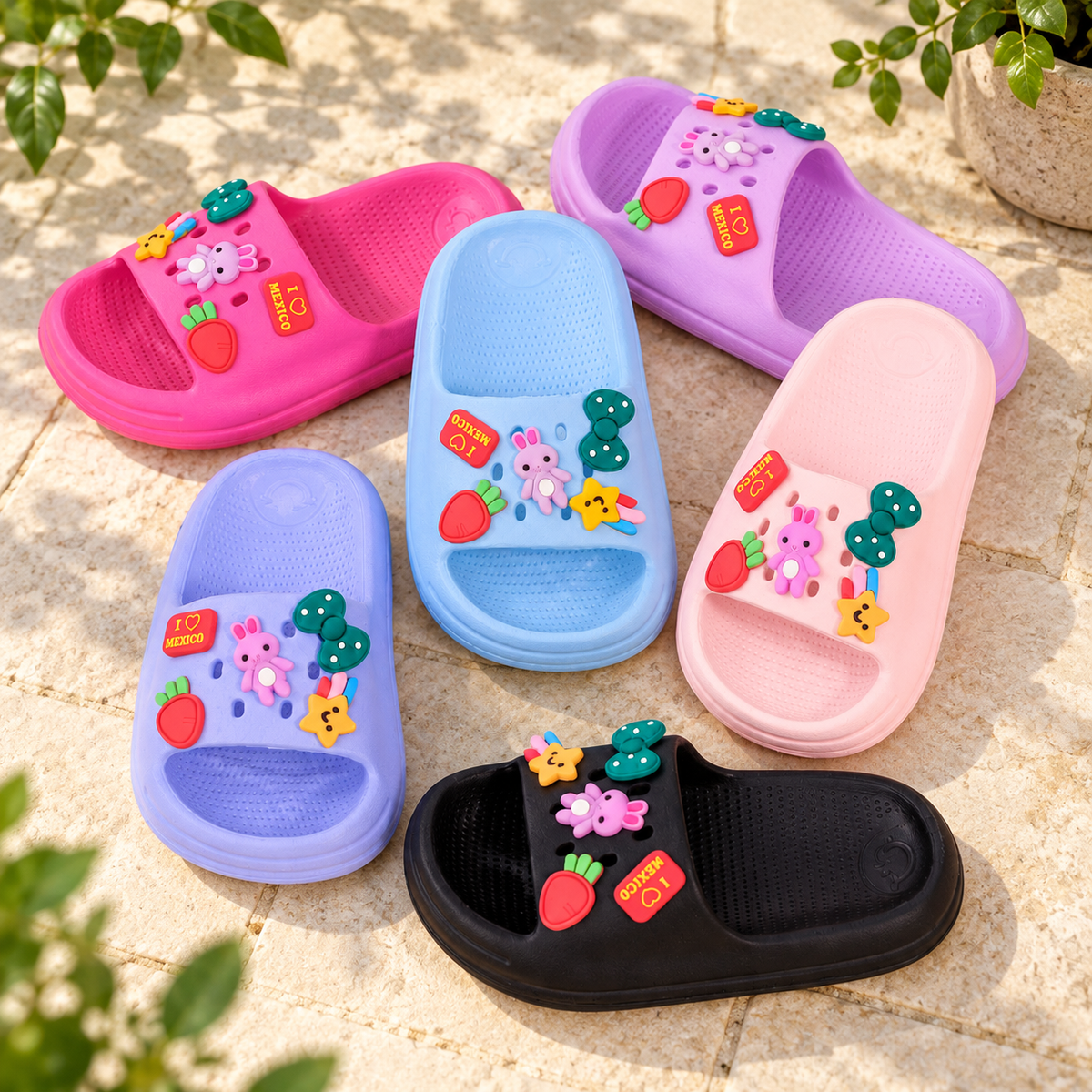 Sandalia para niña 16/21 8808 IRSOE · Caja de 72 pares en ambiente de hogar — Vendalia