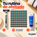 Maquina de Afeitar Manual con Repuestos — presentación Vendalia