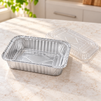 Bandeja de Aluminio 800 ml con Tapa en ambiente Vendalia