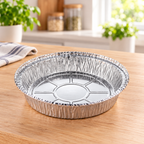 Bandeja Redonda de Aluminio de 750 ml en ambiente Vendalia