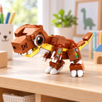 Bloques de Construcción Dinosaurio 8 en 1 en ambiente Vendalia
