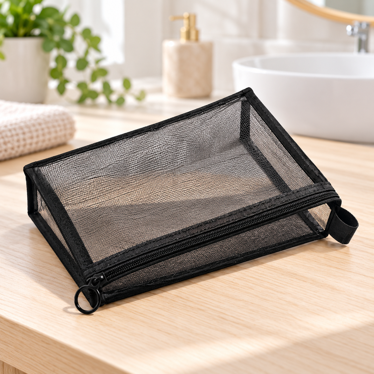 Bolsa Organizadora Transparente Multiusos en ambiente Vendalia