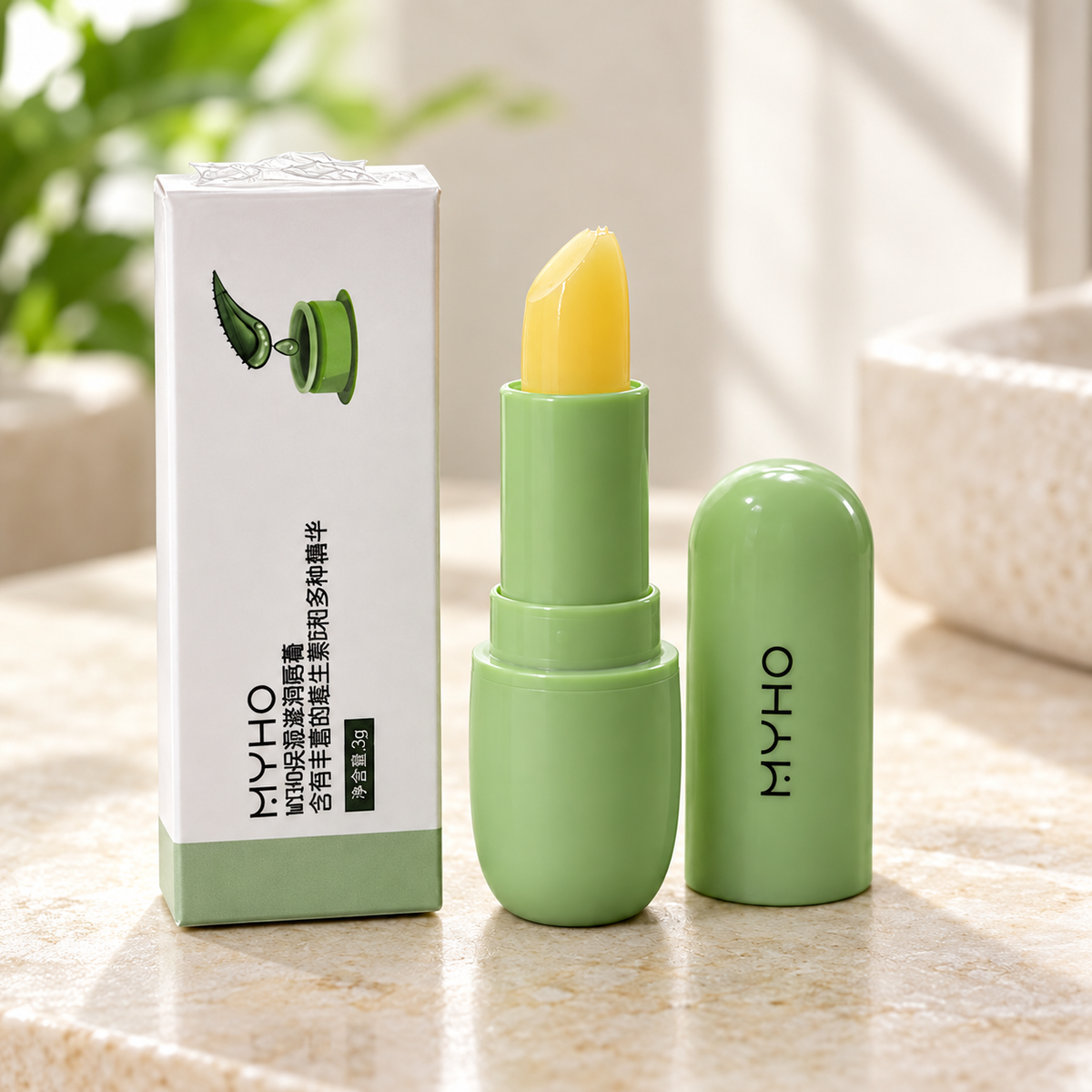 Bálsamo Labial Aloe Vera 3 g en ambiente Vendalia