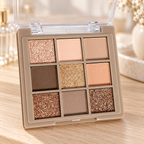 Paleta de sombras Mugeleen 9 colores 05 en ambiente de hogar — Vendalia