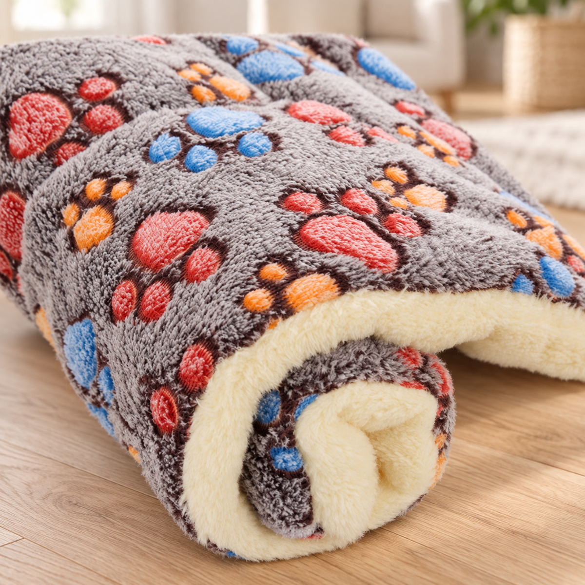 Cama Suave para Mascota 32 x 36 cm; accesorios de ambientación no incluidos