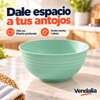 Bowl de 700 ml verde menta — Portada Vendalia; venta por pieza