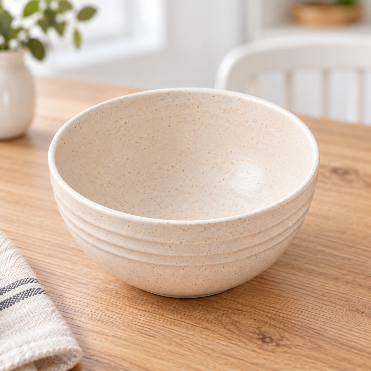 Bowl redondo multiusos de 350 ml — Beige — SKU 54143