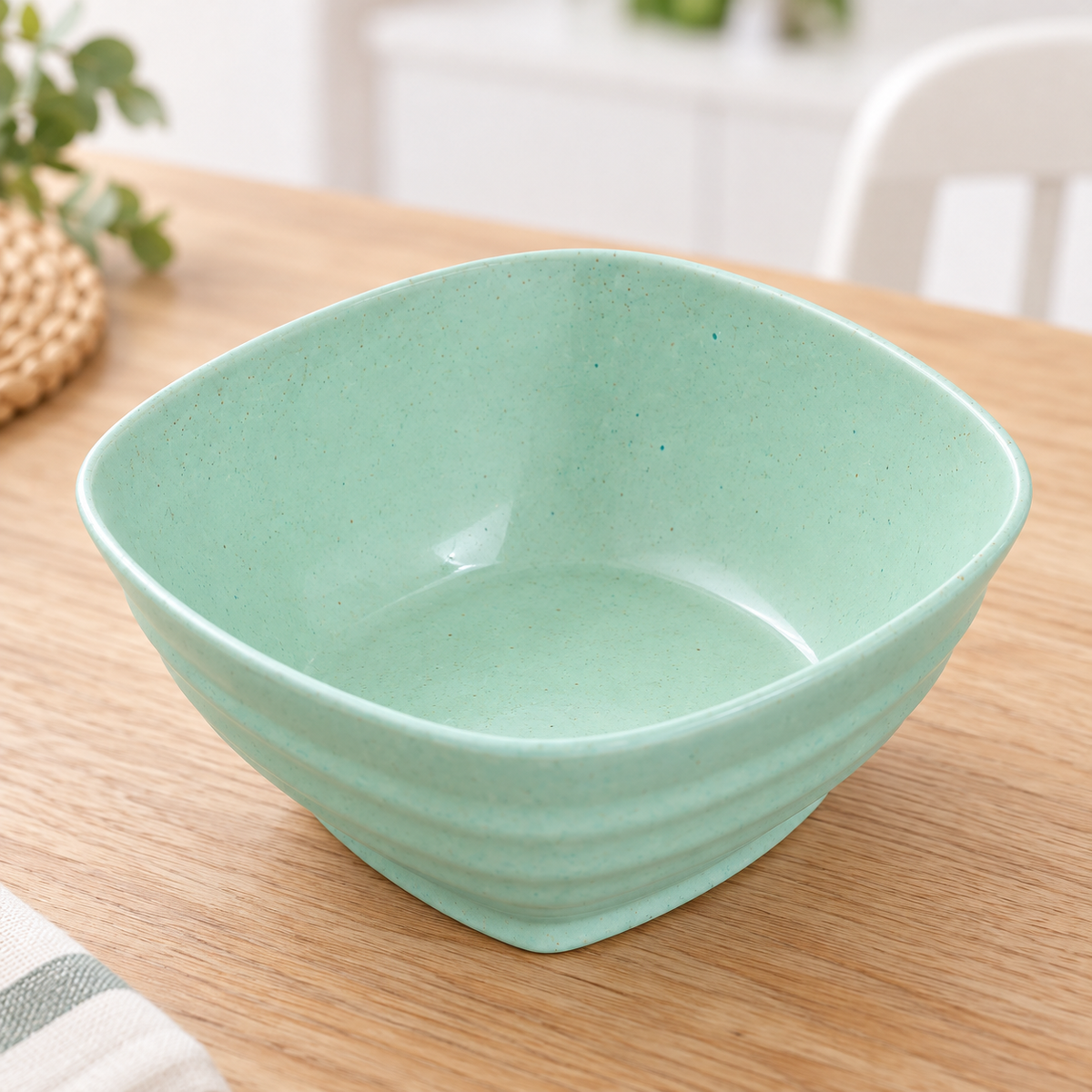 Bowl cuadrado multiusos · 350 ml — Verde menta — SKU 54146