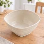 Bowl cuadrado multiusos · 350 ml — Beige — SKU 54148