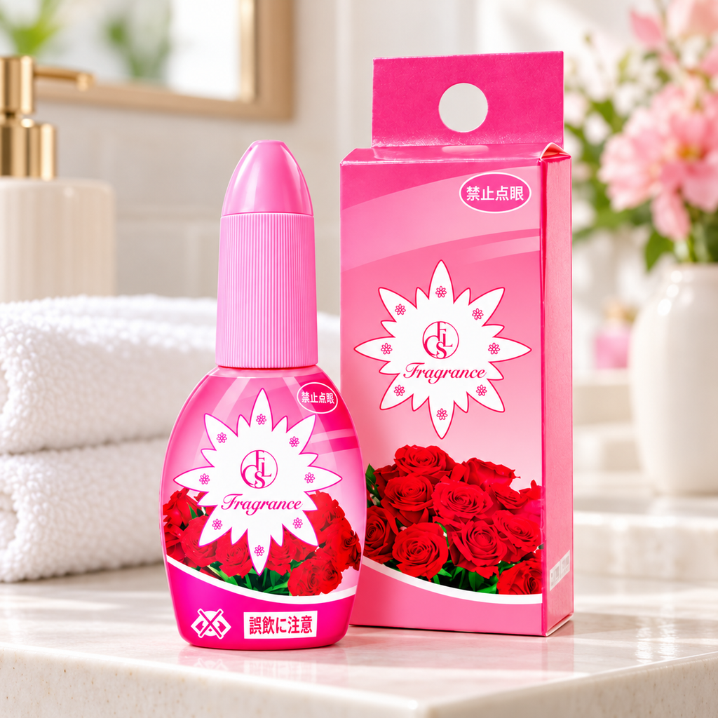 Refrescante para Inodoro Floral en Gotas 20 ml en ambiente de hogar — Vendalia