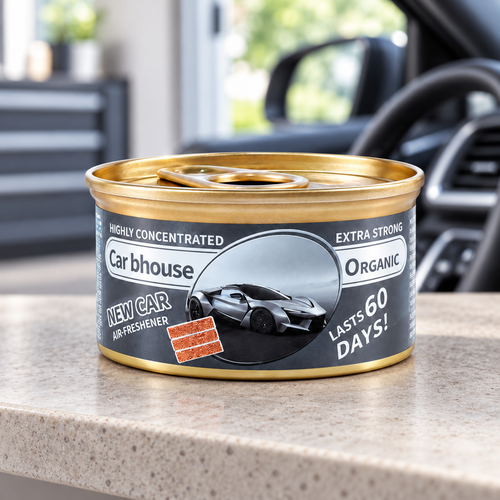 Aromatizante en Lata para Auto Fragancia Auto Nuevo en ambiente Vendalia