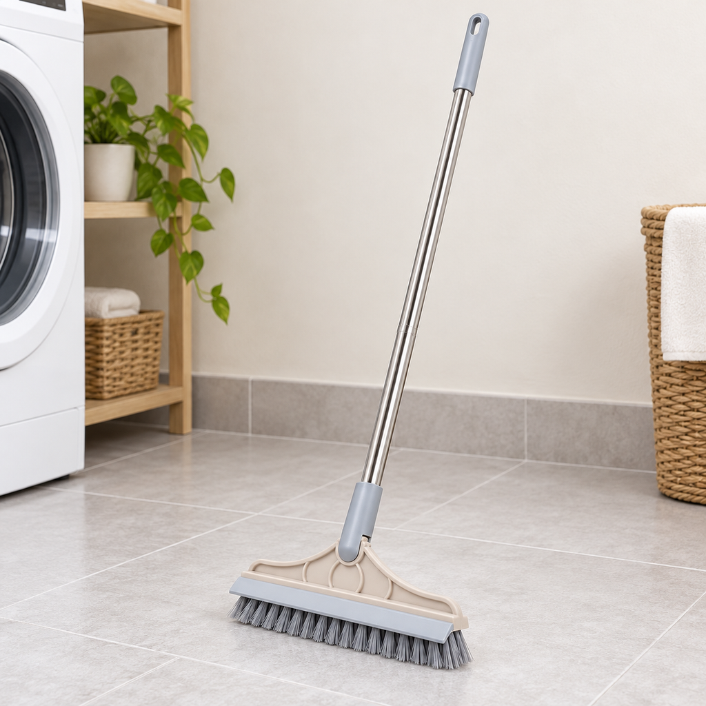 Cepillo Jalador 2 en 1 para Pisos y Rincones en ambiente de hogar — Vendalia