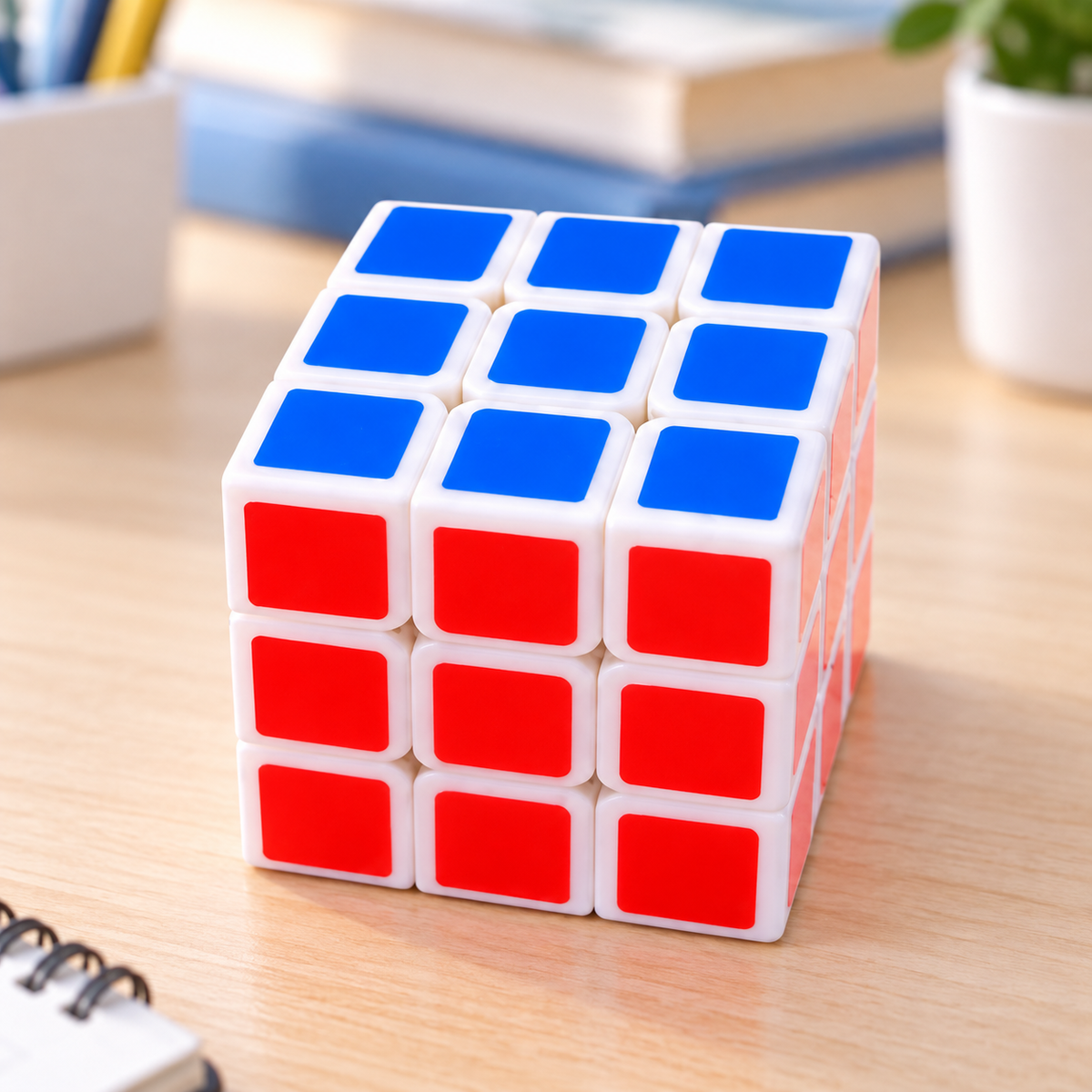 Cubo Mágico 3x3 Colores en ambiente de hogar — Vendalia