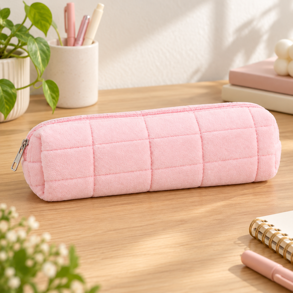 Estuche acolchado multiusos — Rosa — SKU 54261