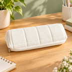 Estuche Acolchado Premium Multiusos Crema en ambiente de hogar — Vendalia