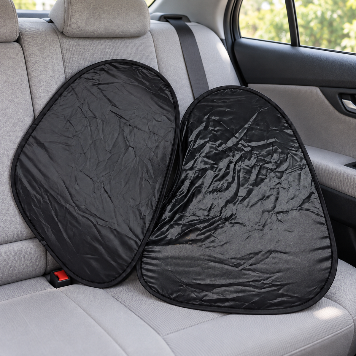 Set de Parasol para Auto con Adhesión Estática en ambiente de hogar — Vendalia
