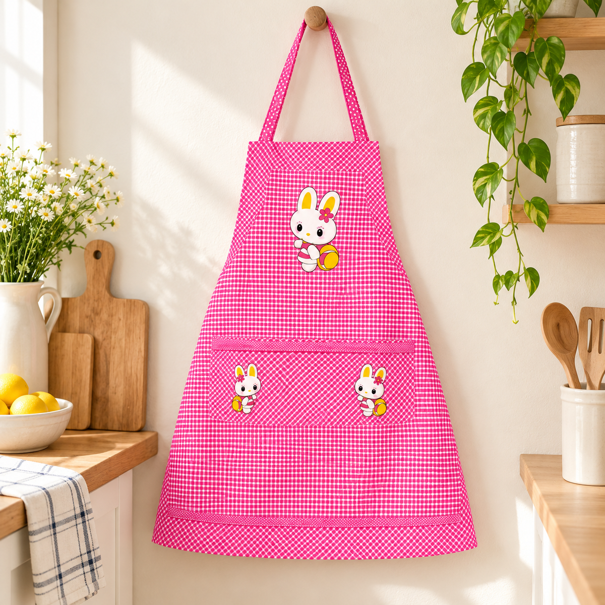 Delantal de Cocina Rosa — Vendalia